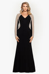 Black/Nude/Silver