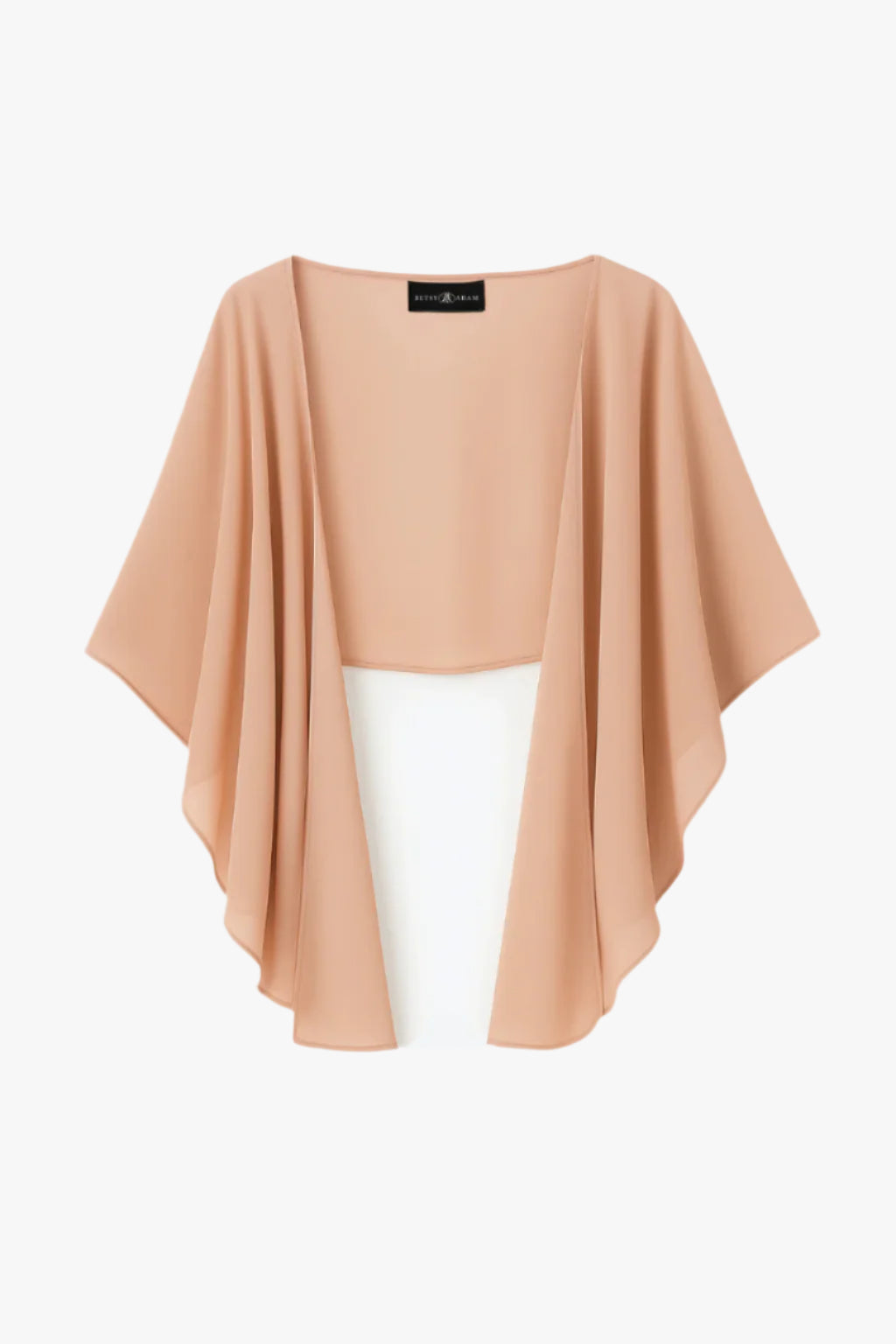 "Bernadette" Chiffon Shawl Wrap Magenta XSCAPE